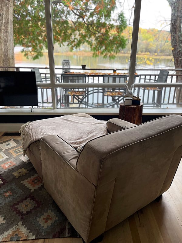 The Water's Edge: dormire in un cottage sul lago esclusivo a Muskoka 49 Salotto Cottage