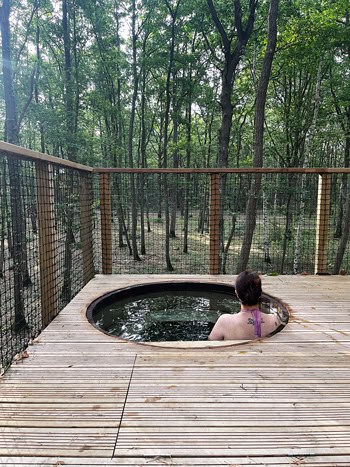 Youza Ecolodge Normandia: dormire vicino Parigi immersi in una foresta 58 Glamping con hot tub