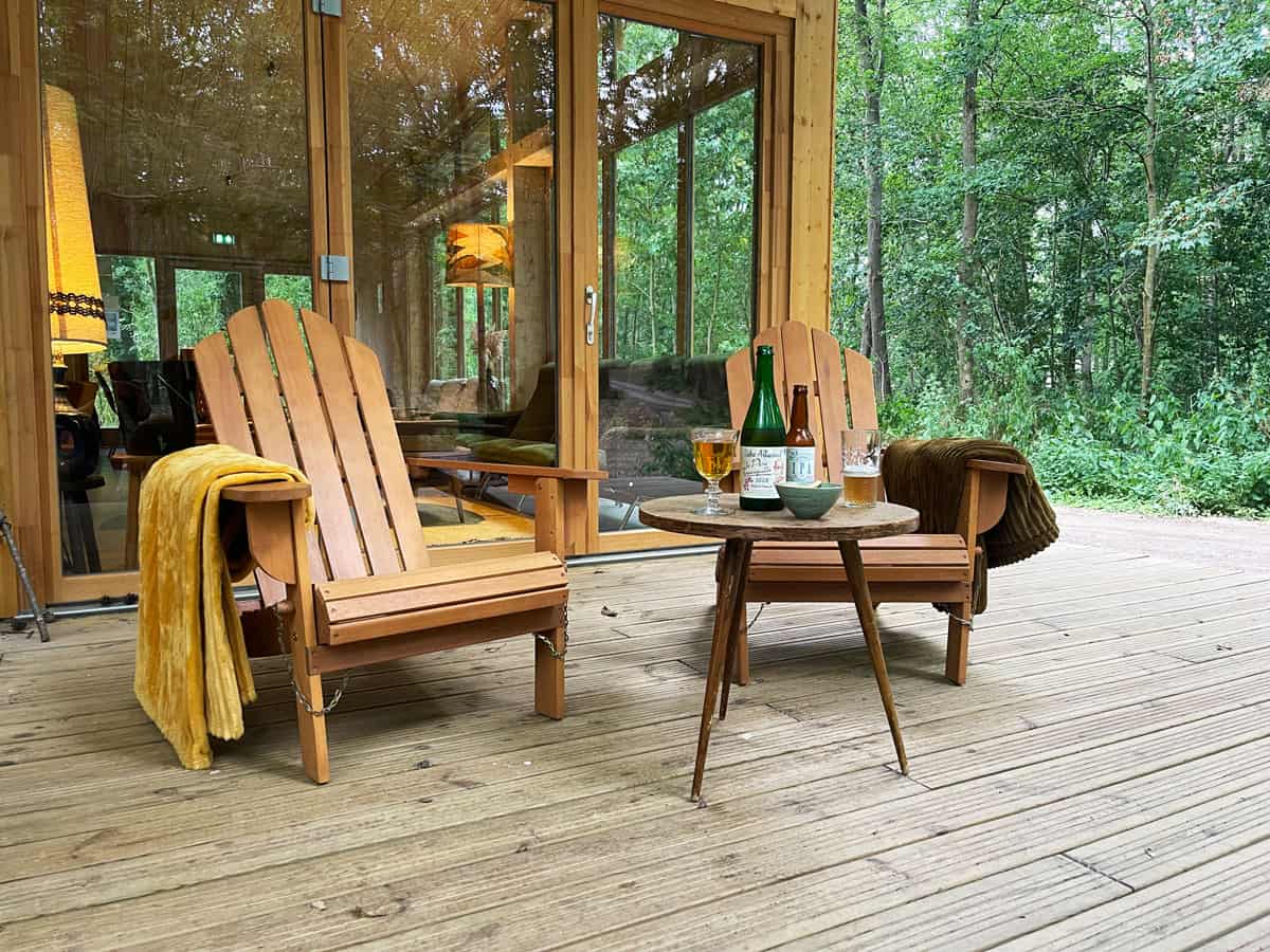 Youza Ecolodge Normandia: dormire vicino Parigi immersi in una foresta 43 Aperitivo in una foresta vicino Parigi
