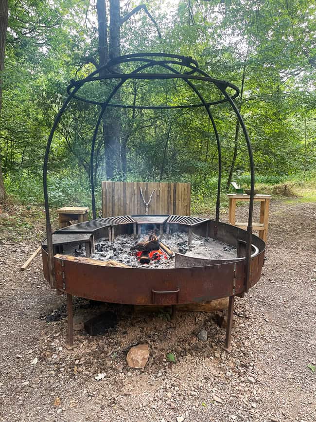 Youza Ecolodge Normandia: dormire vicino Parigi immersi in una foresta 55 Spazio per griglia
