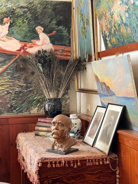 Visitare la Casa di Monet e i giardini a Giverny 11 Dettagli studio Monet