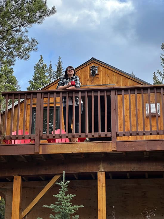 Mount Engadine Lodge: dormire in uno dei 5 hotel top in Canada 46 Tenda glamping da sotto