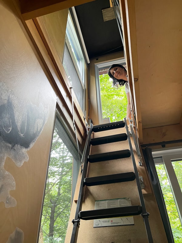 Lao Cabines: dormire nella natura a Sud di Montreal 14 Interno cabin