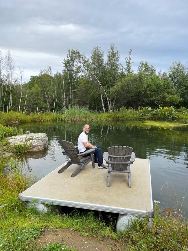 Lao Cabines: dormire nella natura a Sud di Montreal 7 Laghetto
