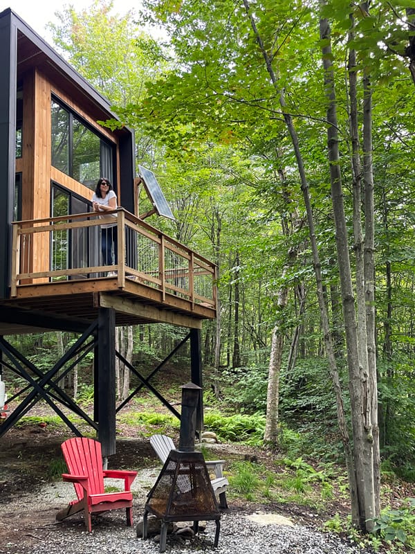 Lao Cabines: dormire nella natura a Sud di Montreal 18 Alloggio immerso nella foresta
