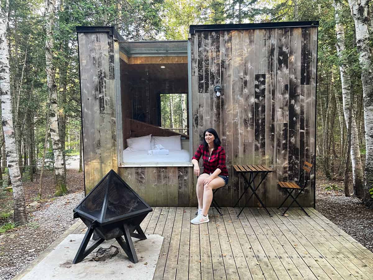 Repere Boreal: dormire in uno degli alloggi insoliti più belli del Quebec 37 Glamping in Quebec alloggio insolito