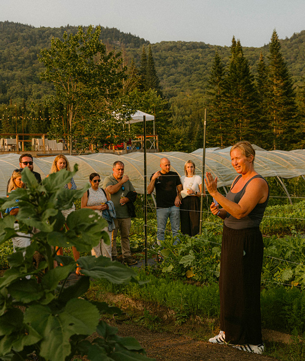 Farouche Mont Tremblant: dormire in piccole A-frame circondati dalle montagne in Quebec 26 Farm to table Relax Farouche Mont Tremblant
