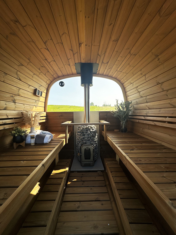 Refuge Bay: Dormire in una Tiny House in Alberta 23 Hotel con sauna Canada