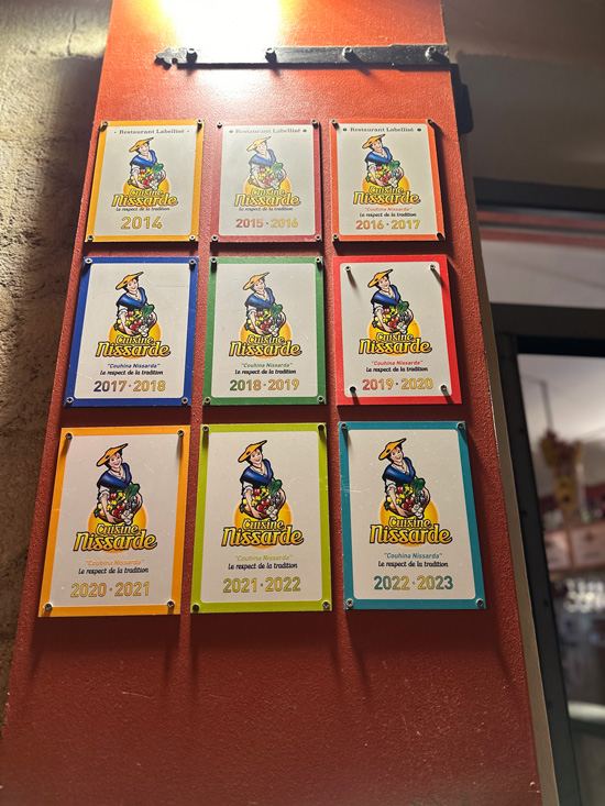Dove mangiare a Nizza: week end in Costa Azzurra alla scoperta della cucina nizzarda 14 Riconoscimento della cucina nizzarda