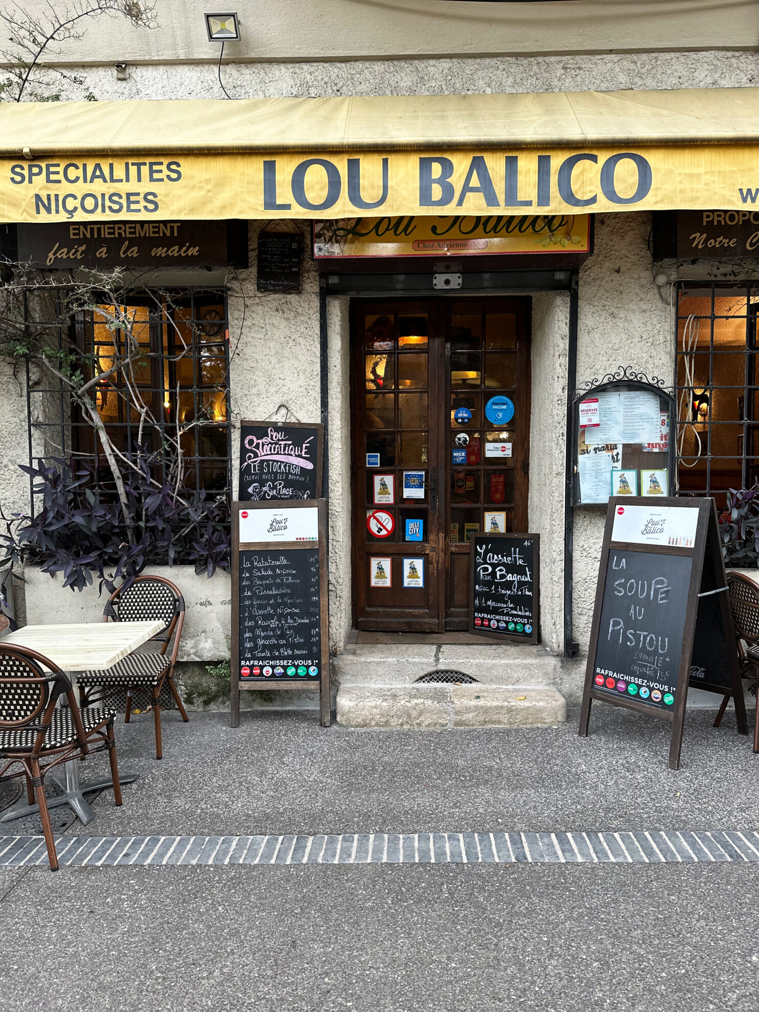 Dove mangiare a Nizza: week end in Costa Azzurra alla scoperta della cucina nizzarda 18 Lou Balico Nizza