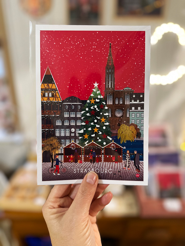 Cosa vedere in Alsazia a Natale: itinerario alternativo tra mercatini di Natale, vino e alloggi insoliti 37 Cartoline da Strasburgo
