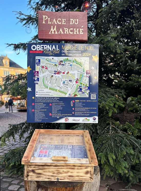 Cosa vedere in Alsazia a Natale: itinerario alternativo tra mercatini di Natale, vino e alloggi insoliti 13 Mapp mercatini di Natale Obernai