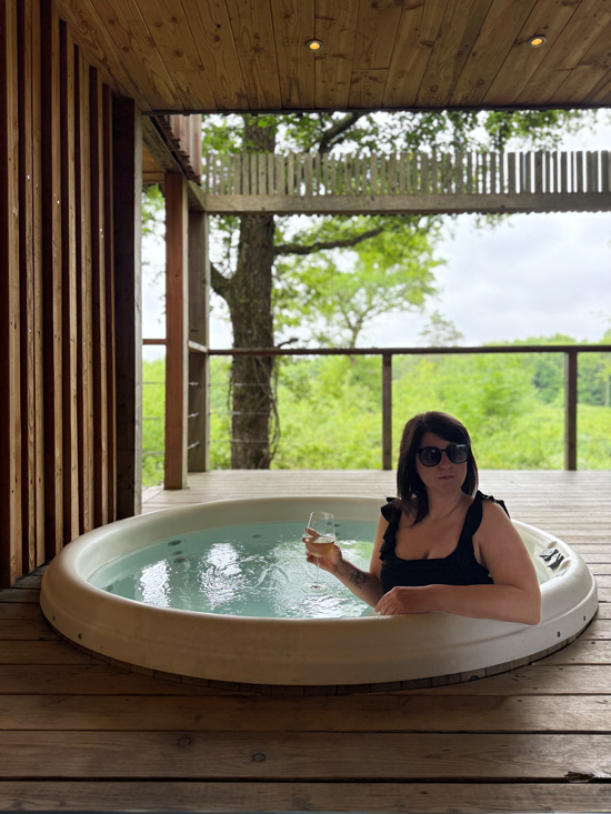 Loire Valley Lodges: dormire in uno dei 30 alloggi più romantici al mondo 20 Camera con hot tub Francia