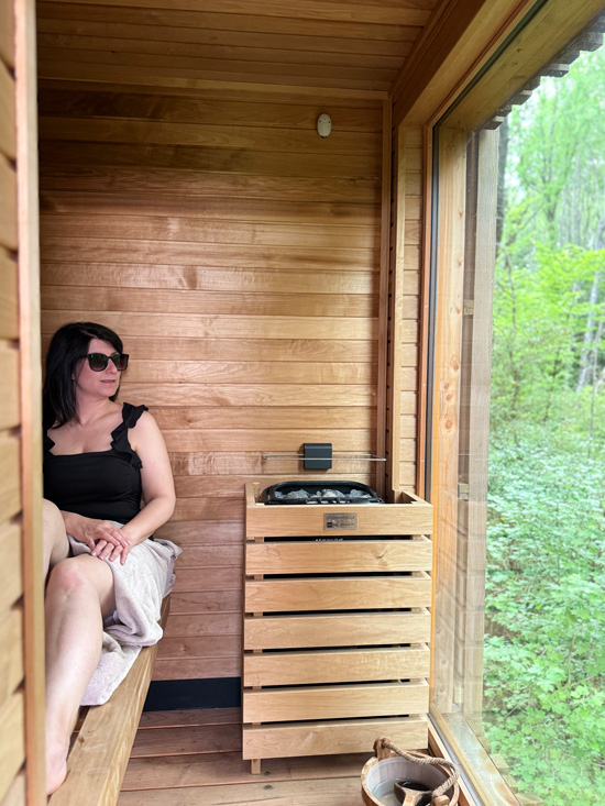 Loire Valley Lodges: dormire in uno dei 30 alloggi più romantici al mondo 21 Alloggio con Sauna Francia