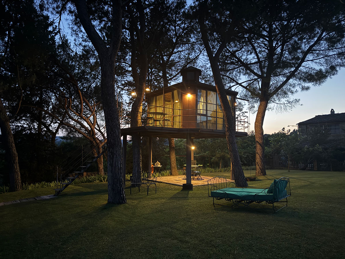 Casa Barthel: dormire vicino Firenze nella casa sull'albero più romantica d'Italia 10 Casa sull'albero vicino Firenze