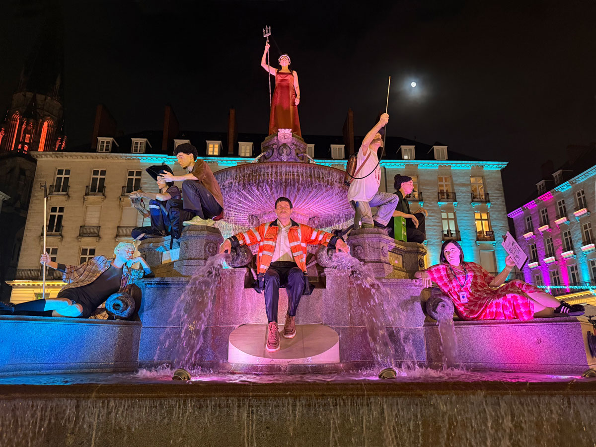 Cosa vedere a Nantes a Natale: guida alla città della Bretagna più creativa 19 Nantes Fontana di Place Royale
